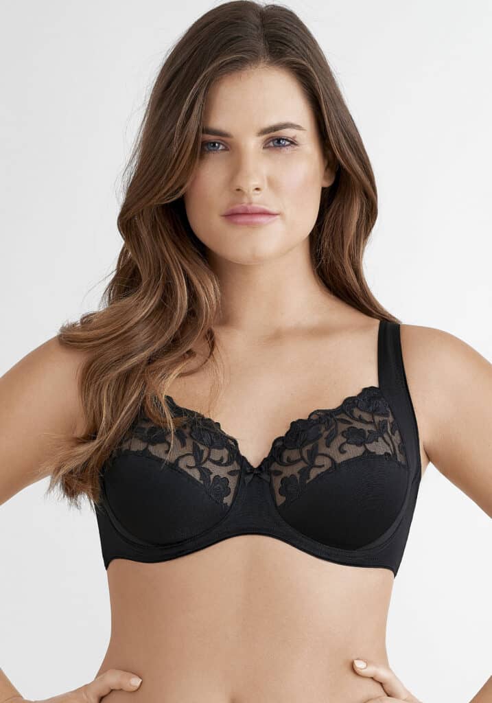 Damen Spitze-Maske Mit Blumenstickerei – 5er-Set, Schwarz, Atmungsaktiv & Verstellbar, Für Beauty & Hautpflege