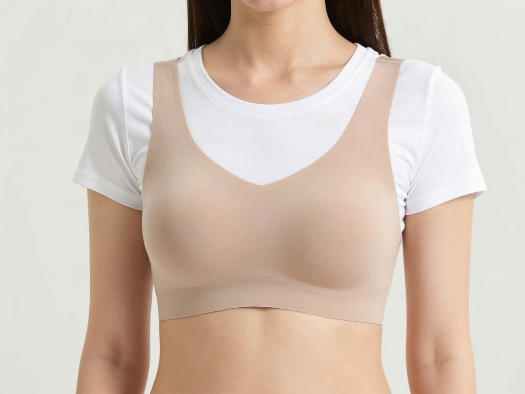 BH unter T-Shirt